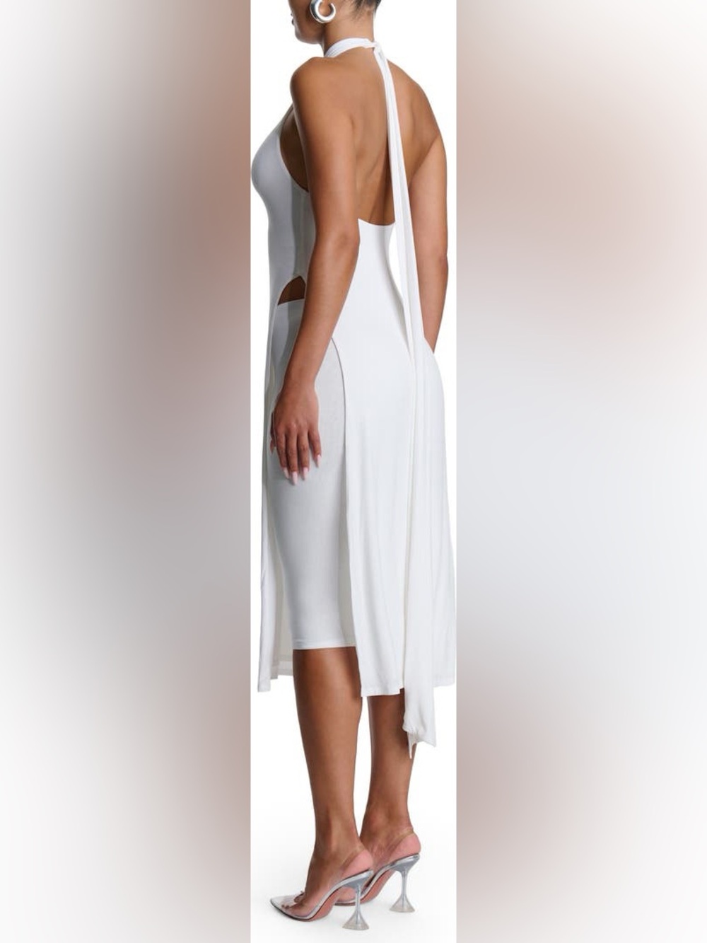 Naked Wardrobe Longline Halter Tunic